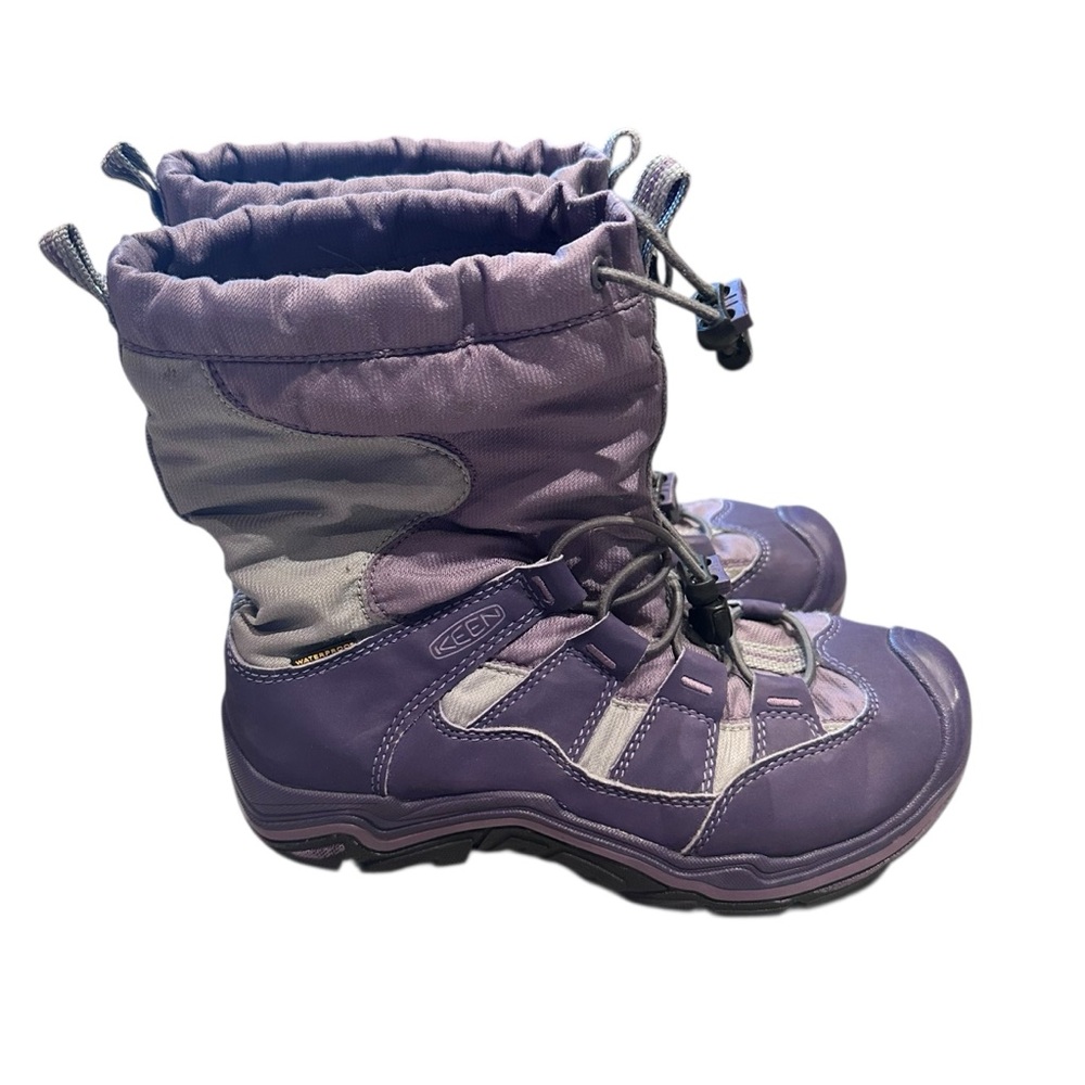 Keen Winterport II WP Waterproof Boots Purple Youth Size 4